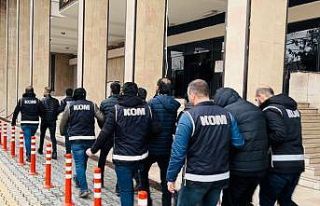 Malatya merkezli suç örgütü operasyonu: 7 gözaltı