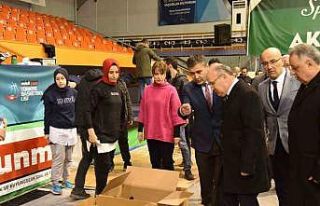 Manisa Valiliği depremzedeler için acil ihtiyaç...