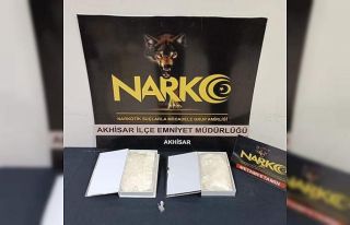 Manisa’da 1 kilo 497 gram metamfetamin ele geçirildi