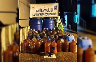 Manisa’da sahte içki operasyonu