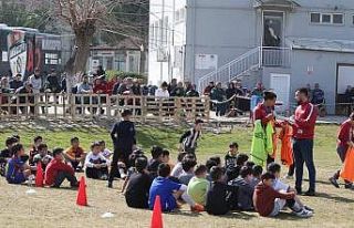 Manisaspor U10 seçmelerine yoğun katılım