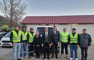 Marmaris’ten deprem bölgesine temizlik desteği