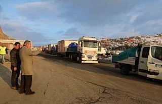 Melikgazi, Hatay’a mobil WC, duş, konaklama konteynerları...
