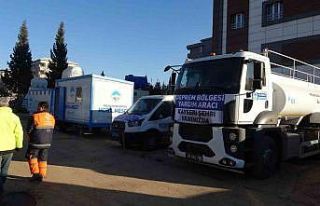 Melikgazi’den depremzedelere ‘mobil yardım’