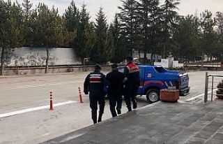 Mezarlıktan musluk çalan şüpheli yakalandı