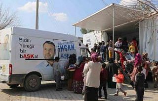 Mobil mutfak tırı depremzedelerin hizmetinde