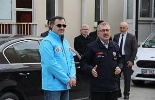 Muğla İl Müftülüğü gönüllüleri deprem bölgesi...