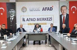 Muğla’da deprem bölgesine yönelik çalışmalar...