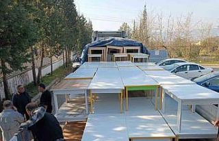 Muğla’da meslek liseleri depremzedeler için mobilya...