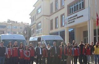 Muğla’dan kırmızı yelekliler depremzede vatandaşlar...