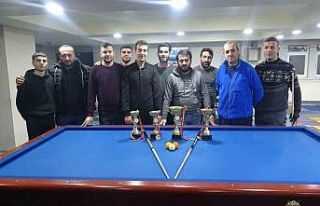 Muş’ta depremzedeler yararına bilardo turnuvası...