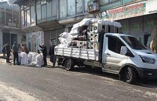 Muş’tan deprem bölgesine 600 soba gönderildi