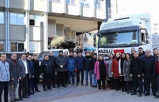 Nazilli’de yardım kampanyası 4’üncü gününde...