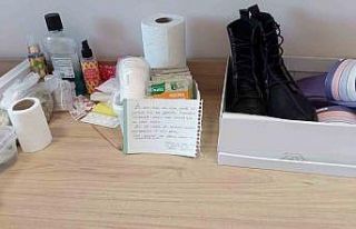 Öğrencilerin depremzedeler için bıraktığı notlar...