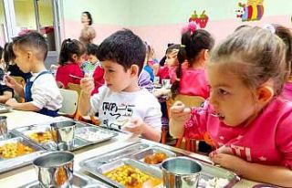 Okul öncesi öğrencilere 5 gün ücretsiz yemek...