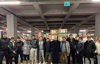 Olimpik milli judoculardan depremzedelere destek