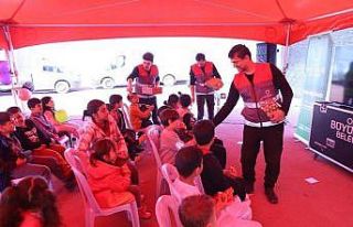Ordu Büyükşehir Belediyesi depremzede çocuklar...