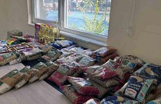 Ortaca’ya gelen depremzedeler için yardım