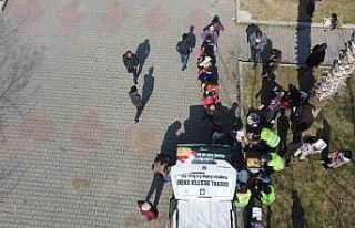 Osmaniye’de çadır kent ve sokaklar ilaçlanıyor