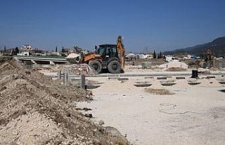 Osmaniye’de konteyner kent kurulumu sürüyor