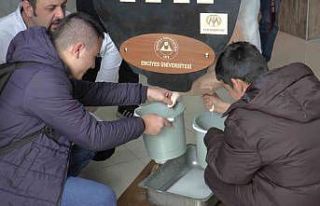 Özel çocuklar süt sağdı