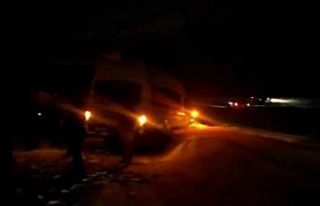 Panor Dağı’nda mahsur kalan 20 araç ve 60 kişi...