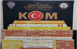 Polisten kaçak sigara operasyonu