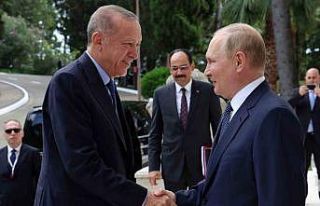 Rusya Devlet Başkanı Putin, Cumhurbaşkanı Erdoğan’ın...