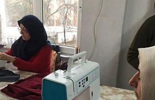 Safranbolu’da kadınlar depremzedeler için kışlık...