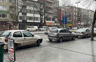 Sakarya’da dolu yağışı etkili oldu