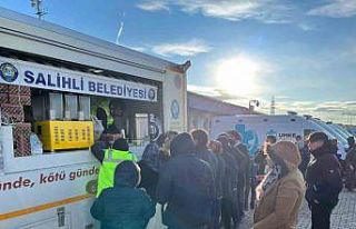 Salihli Belediyesi Adıyaman’da yürekleri ısıtıyor
