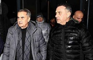 Şenol Güneş, gönüllülerle bir araya geldi