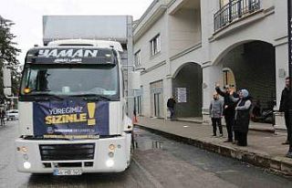 Serdivan’dan deprem bölgesine 23’üncü yardım...