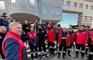 Seyhan Arama Kurtarma ekibi Adana’ya döndü