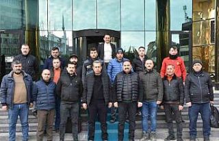 Siirt’ten Hatay’a şantiye desteği