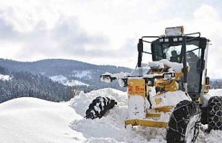 Sinop’ta 74 köy yolu ulaşıma kapalı