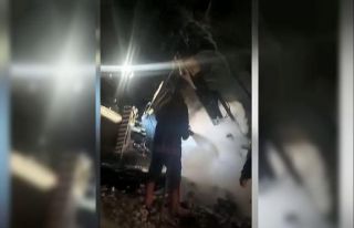 Sinop’ta ambar yangını