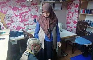 Soğuk havalar terzilerin yüzünü güldürdü