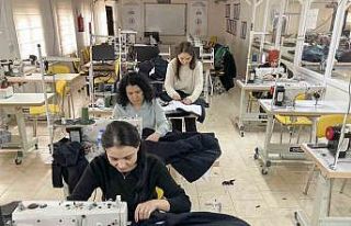 SUBÜ depremzedeler için kışlık kıyafet üretiyor