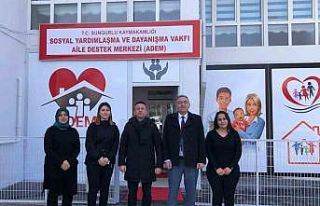 Sungurlu aile destek merkezi hizmete girdi
