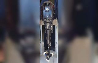 Sürat teknesi motoru çalan şüpheli yakalandı