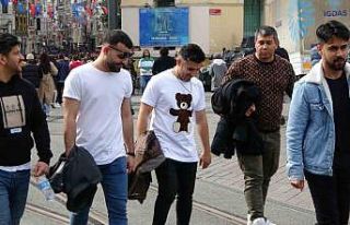 Taksim Meydanı ve İstiklal Caddesi’nde hafta sonu...