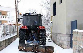 Talas’ta kış çalışmaları aralıksız sürüyor