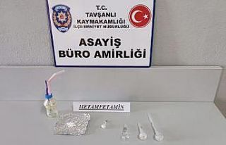 Tavşanlı’da bir evde uyuşturucu madde ele geçirildi