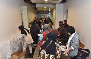 Tekkeköy’de yardımlar koordinasyon içinde ulaştırılıyor