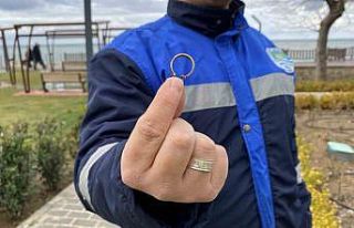 Temizlik personelinden duyarlı davranış