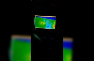 Termal kameralar afet bölgesinde