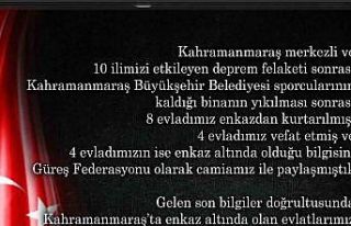 TGF, 5 güreşçinin vefat ettiğini açıkladı