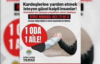 Toroslar Belediyesinden depremzedeler için “1 Oda,...