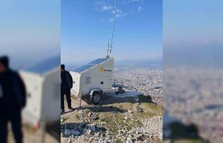 Toroslar EDAŞ deprem bölgesinde afet haberleşme...
